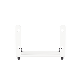 Soporte Para 2 Adaptadores de Fibra Óptica Opticom®, Para Uso con Gabinetes Multipropósito, de Instalación a Presión, Color Blanco